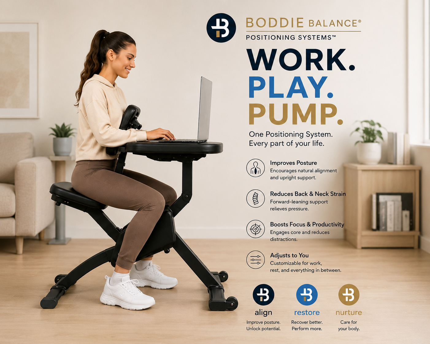 Work. Play. Pump.
