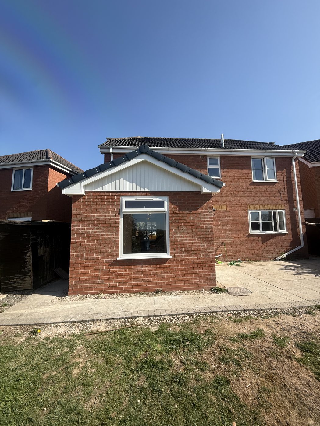 Conservatory conversion Stoke-on-Trent โ solid brick room with tiled roof