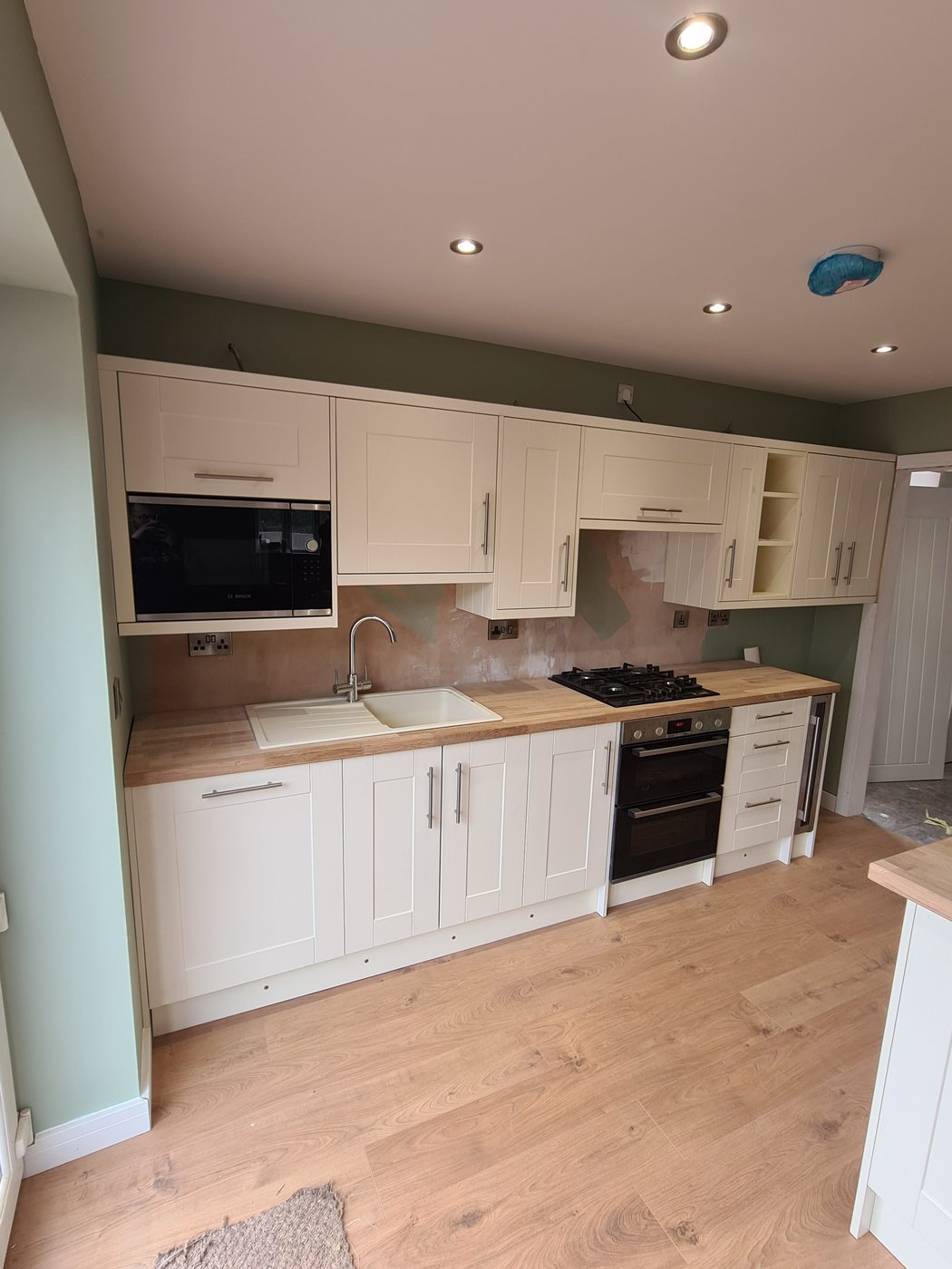 Kitchen fitting Stoke-on-Trent — full run with integrated appliances