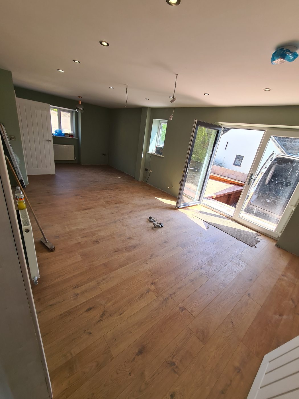 Open plan space ready for fitout