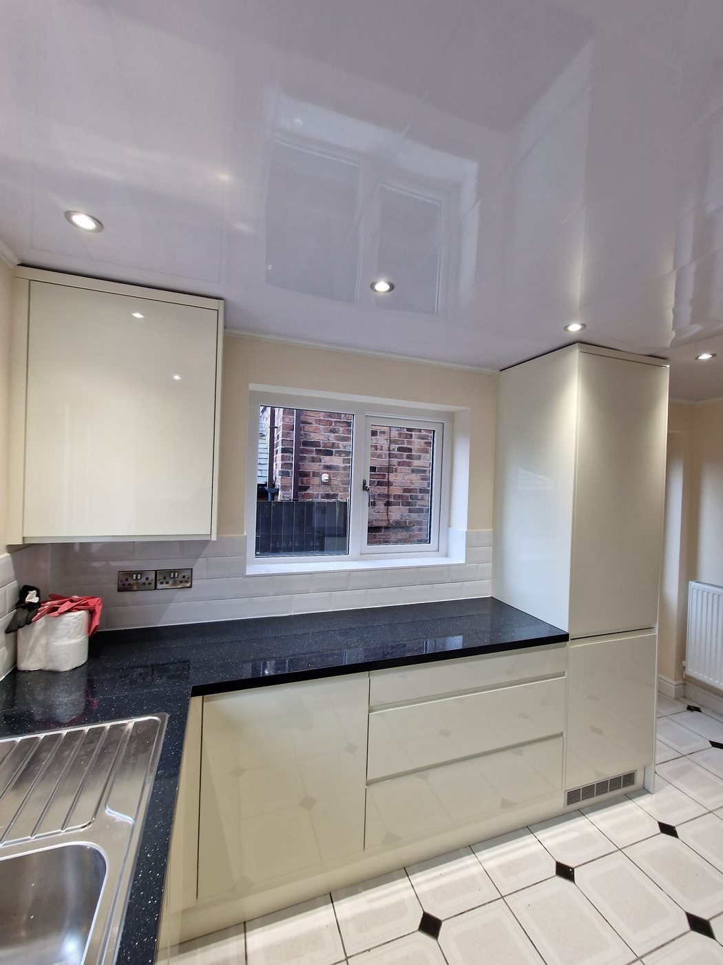 Tall housing unit & storage — clean finish