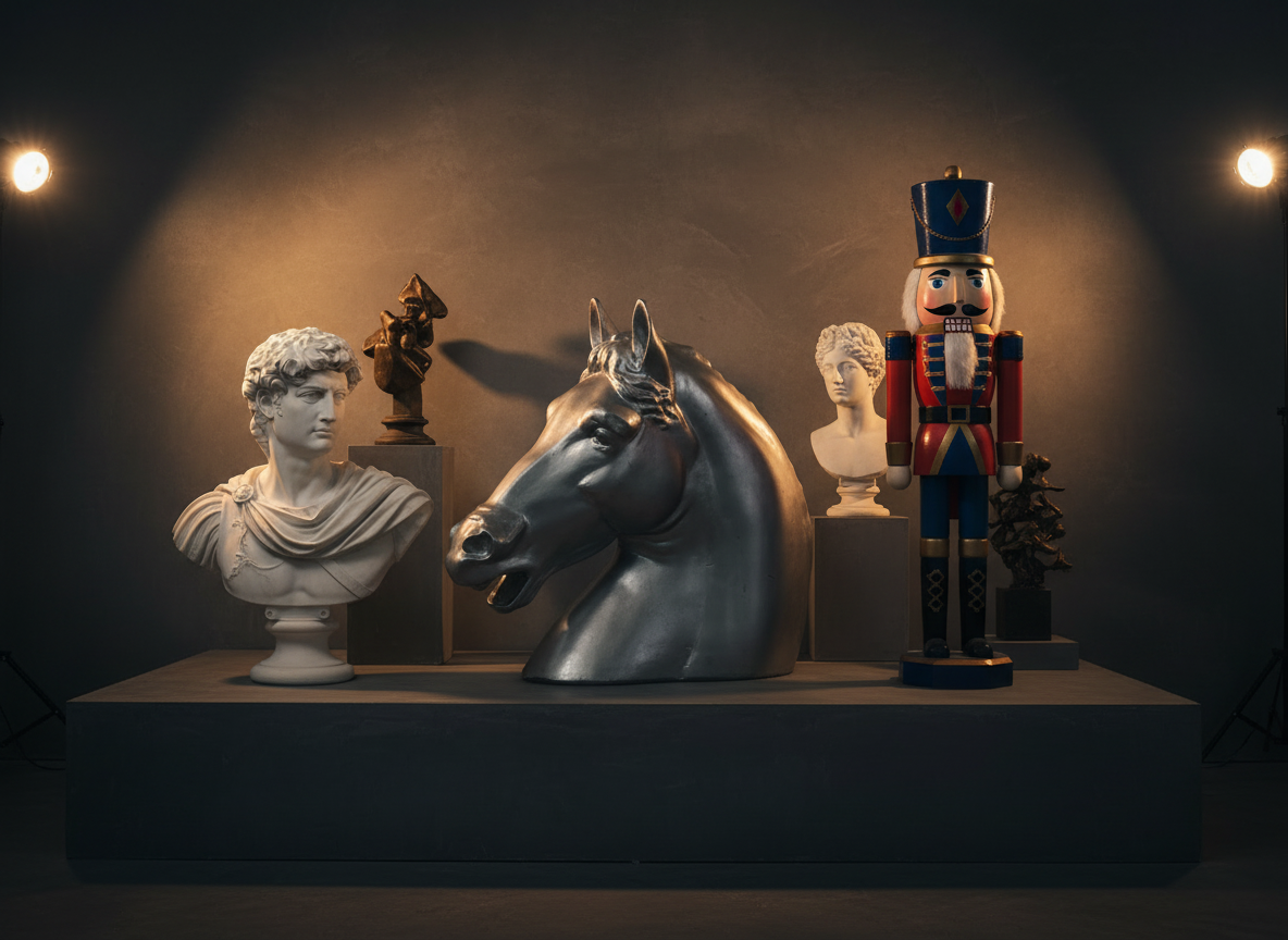 Sculture e oggetti decorativi artigianali - Design CH2 atelier Villa Cortese Milano