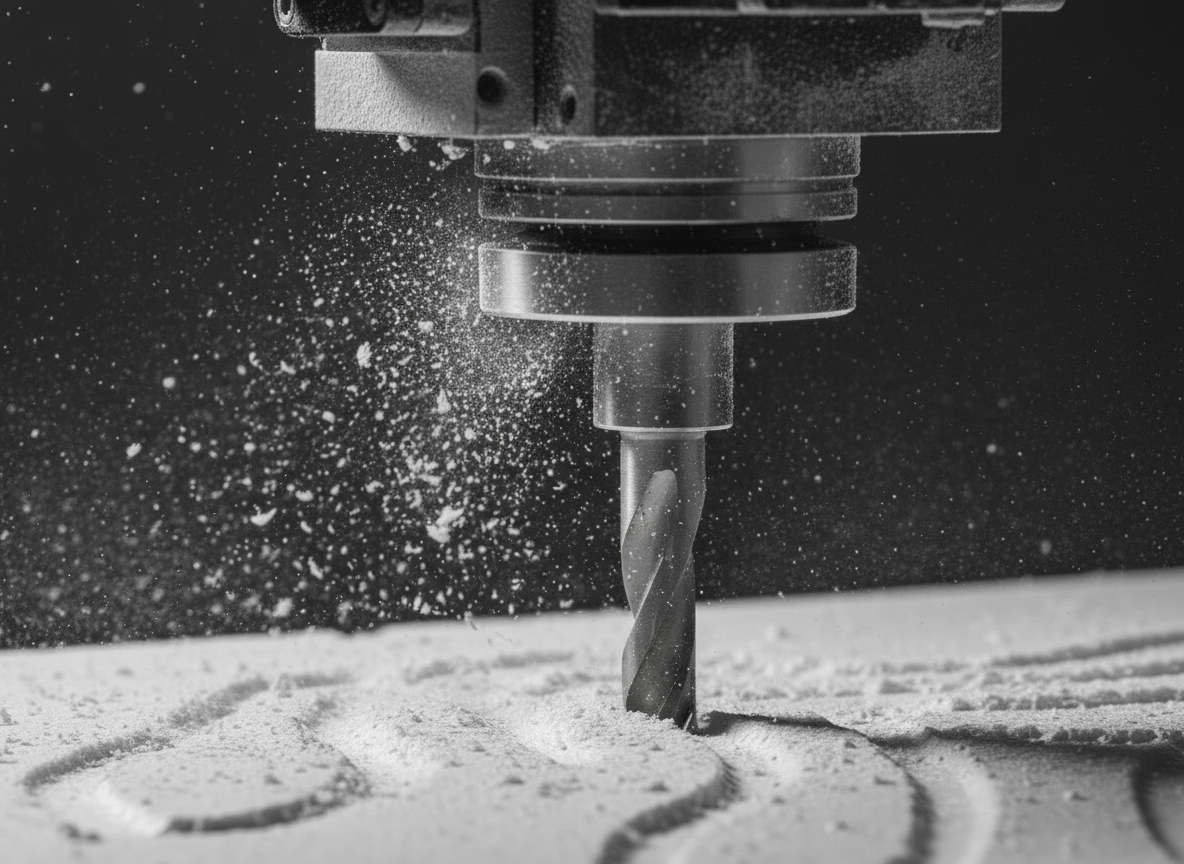 Robot scultore 7 assi per lavorazioni 3D su polistirene e resina