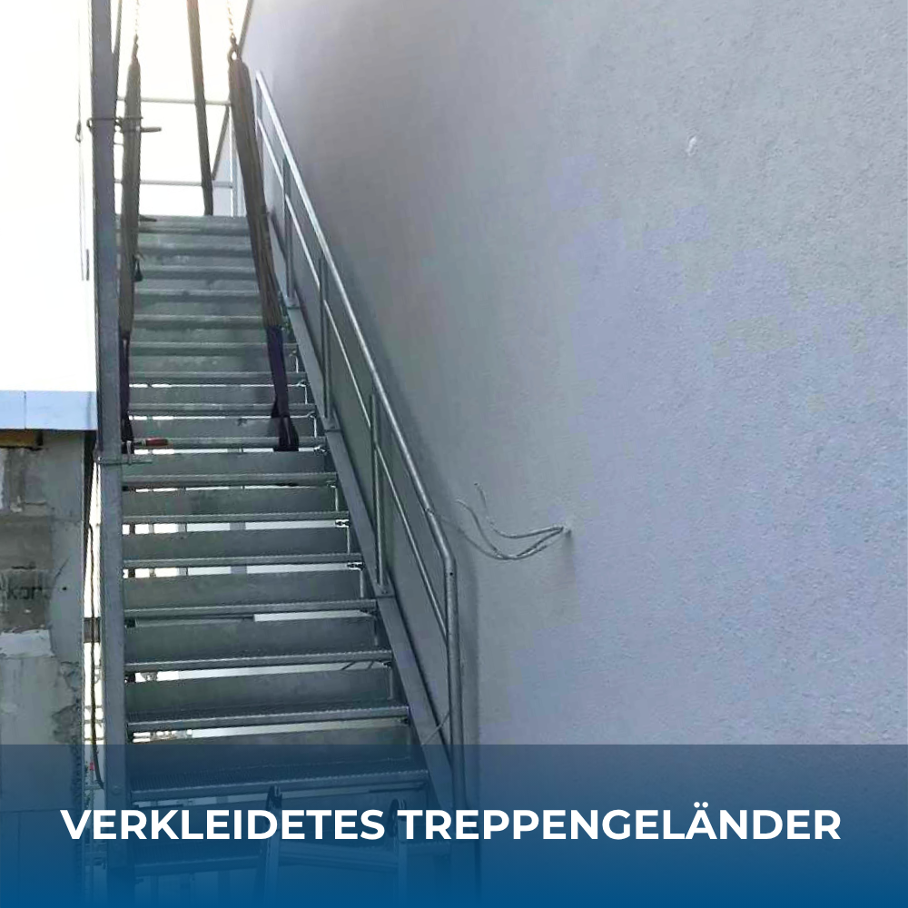 Verkleidetes Treppengeländer 2