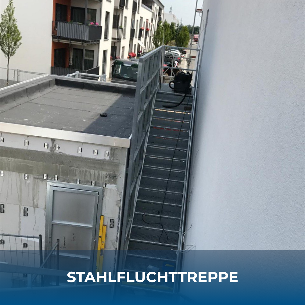 Stahlfluchttreppe 1