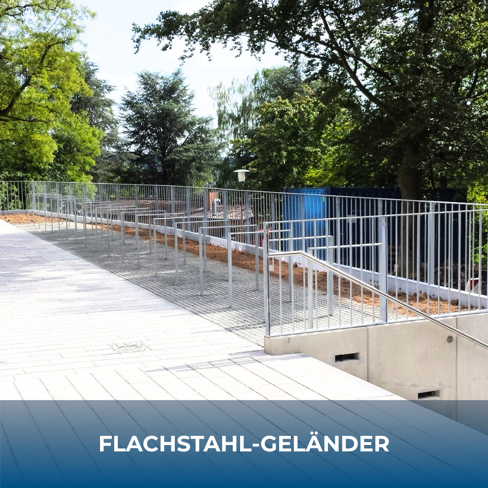 Flachstahl-Geländer 1