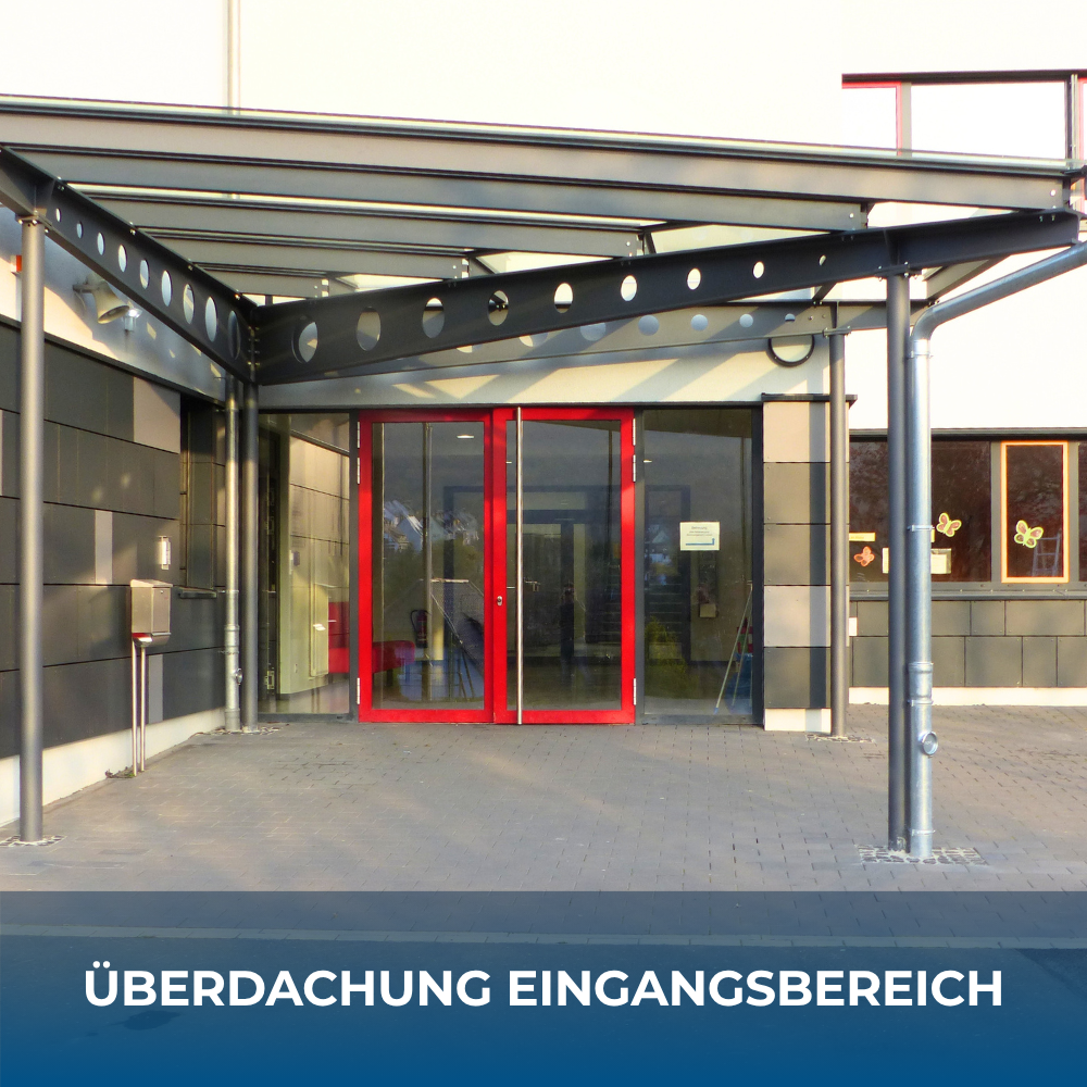 Überdachung Eingangsbereich 2