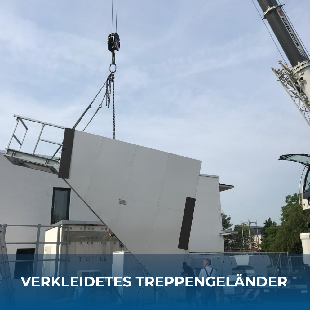 Verkleidetes Treppengeländer 1
