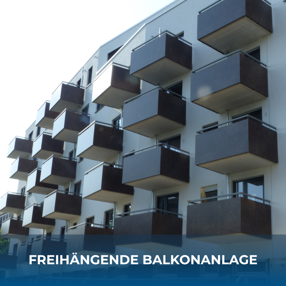 Freihängende Balkonanlage 1