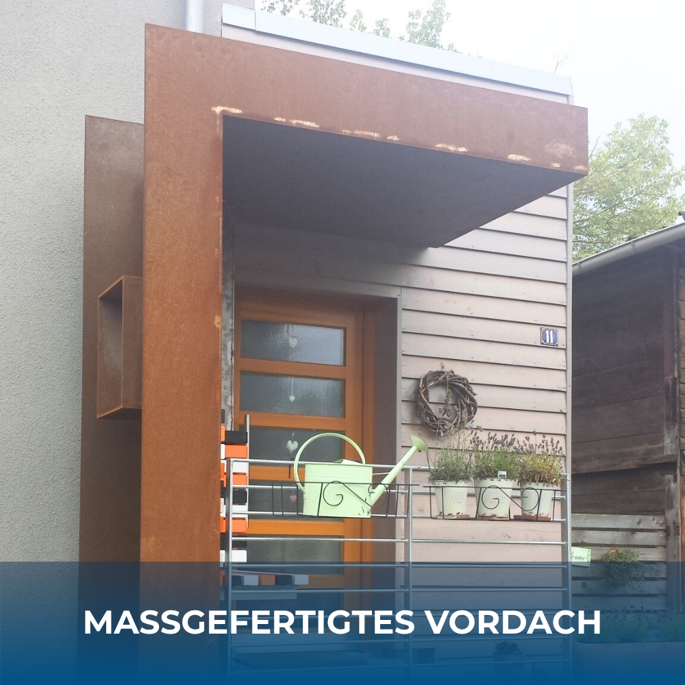 Massgefertigtes Vordach 1