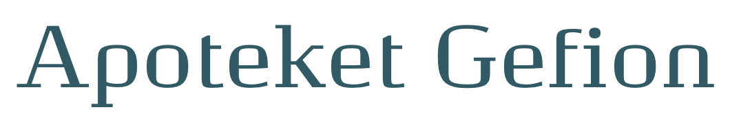 Apoteket Gefion logo - fast rengøringskunde hos Nordica Group i København