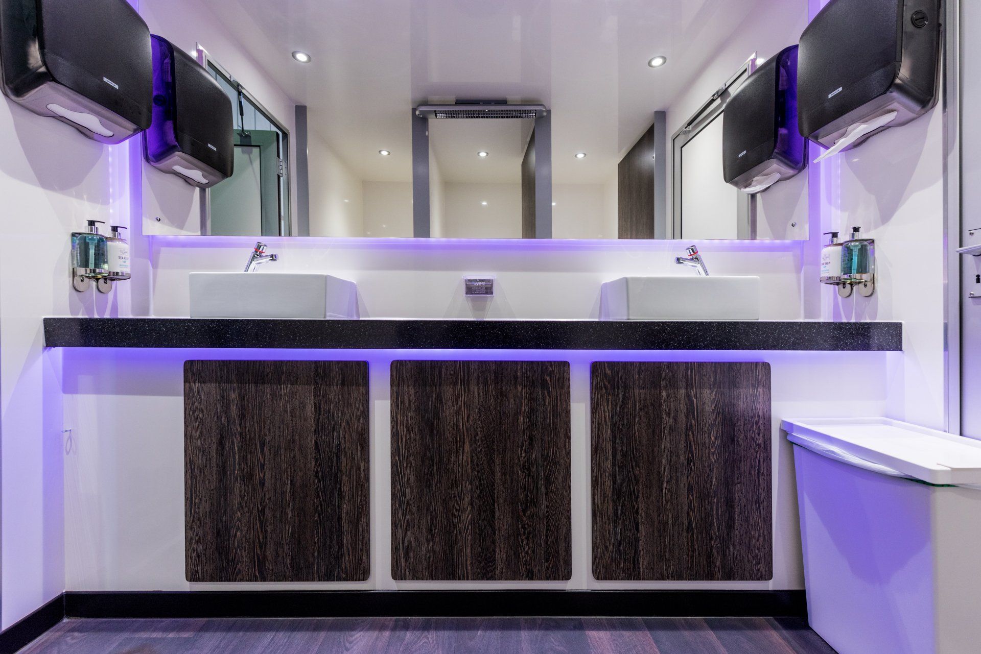 Luxury Toilet Trailer Interior