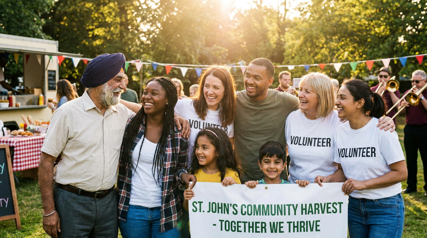 MGM Foundation community volunteers coming together
