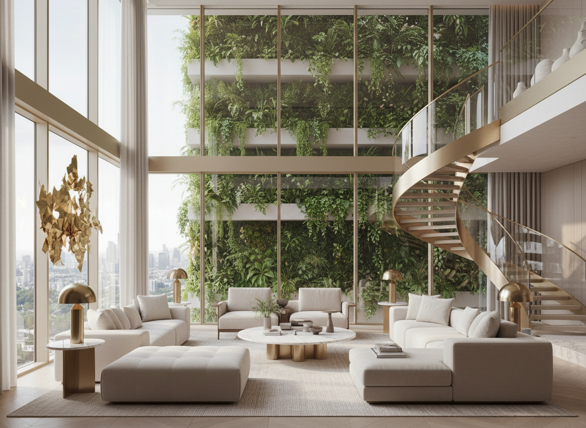 Wonderwoods penthouse interior