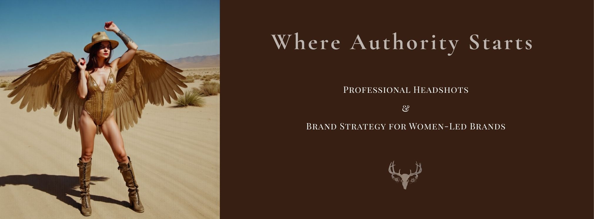 Where Authority Starts - professional headshots and brand strategy for women