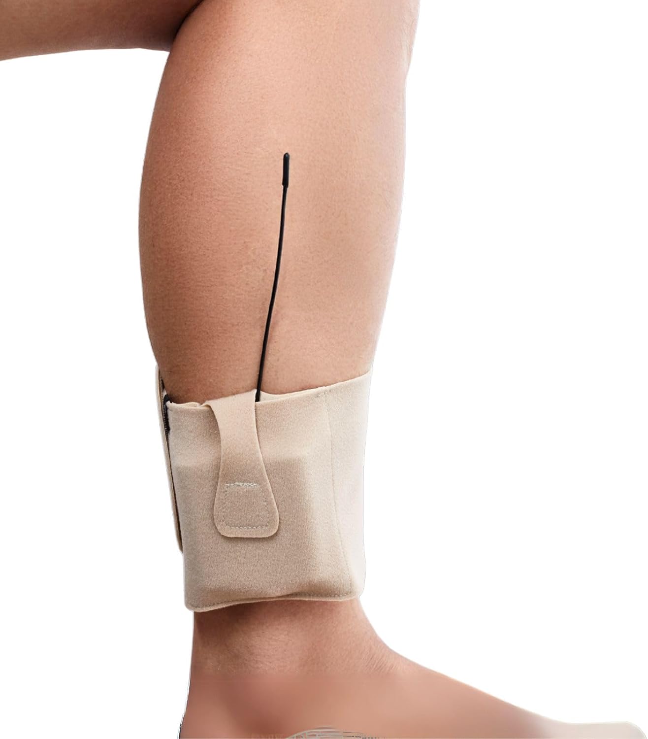 Beige Theatre Mic Straps - Breathable Belt