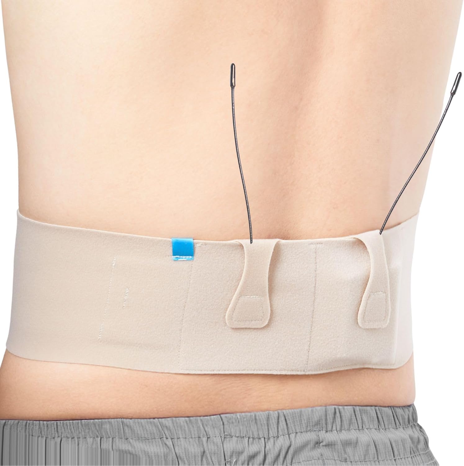 Dual Pocket Mic Belt Beige - Multi-Device