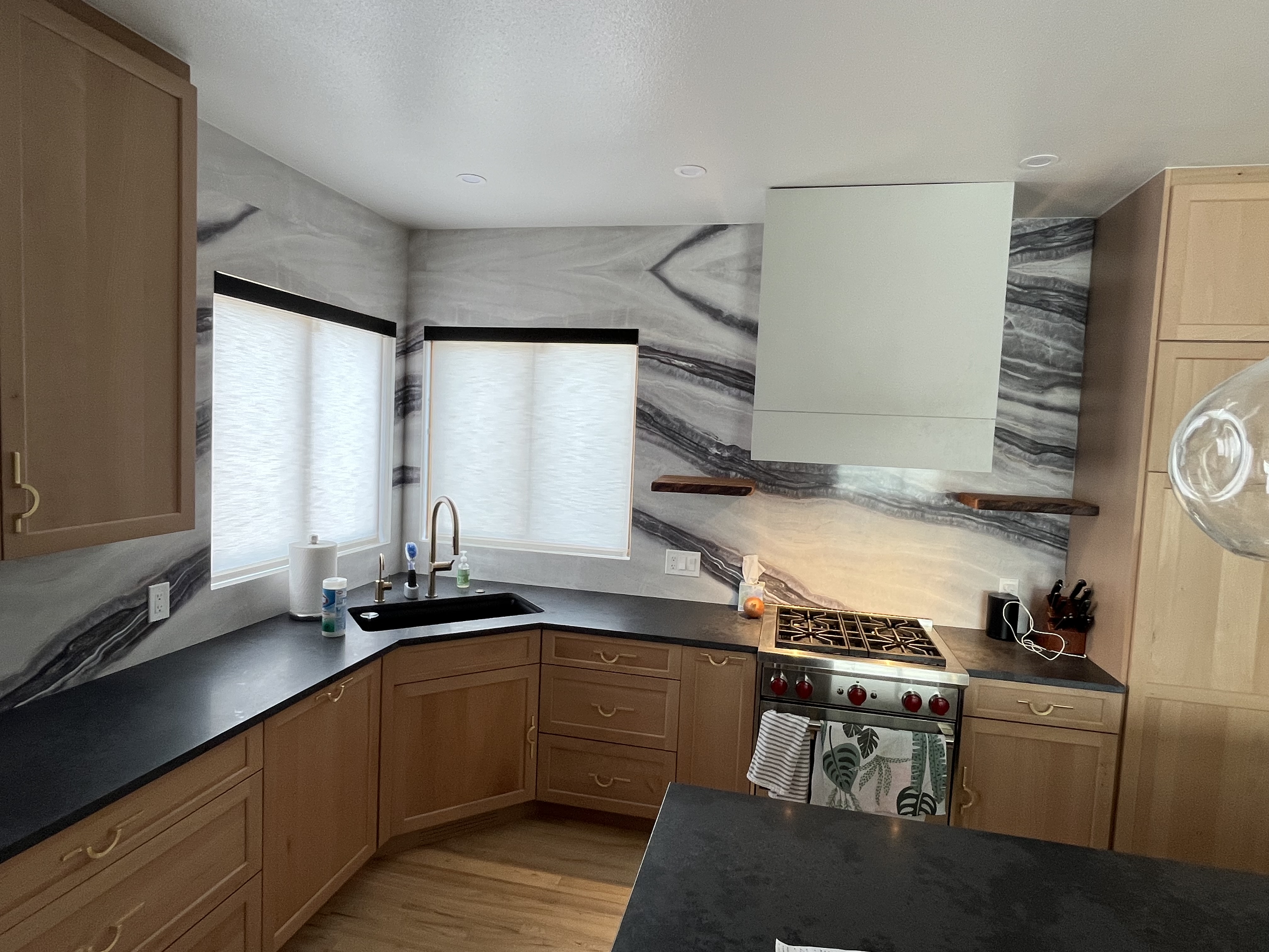 Black Granite & Quartzite Kitchen