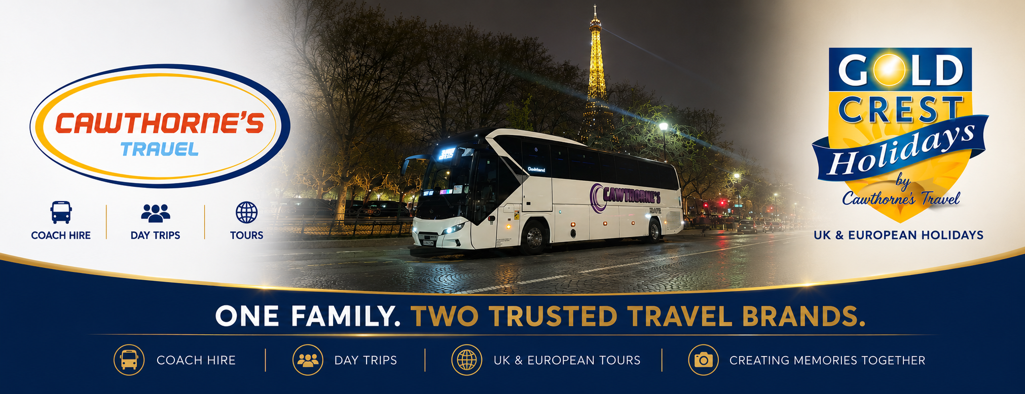 One Family. Two Trusted Travel Brands.
