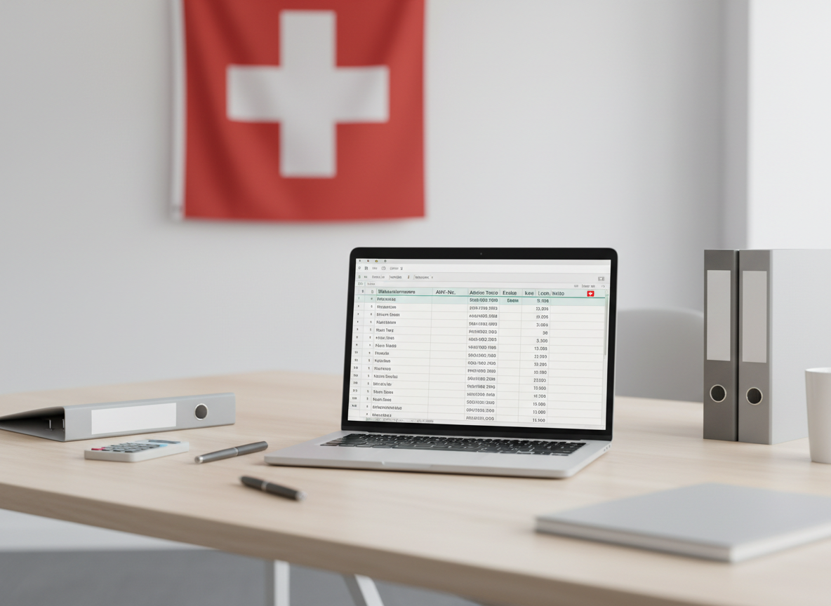 Symbolbild Lohnabrechnung Schweiz