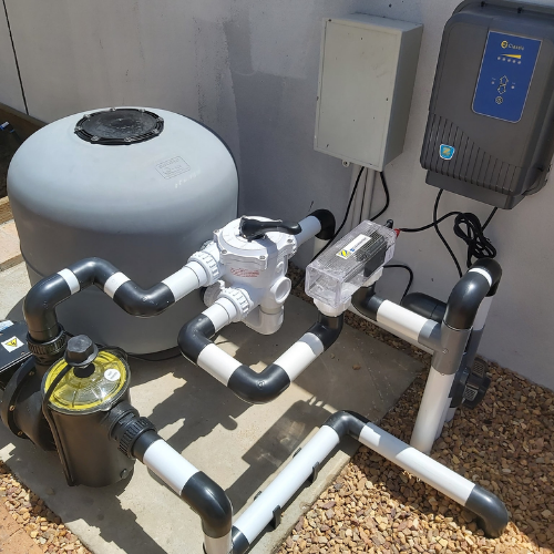 0.75kW pump install