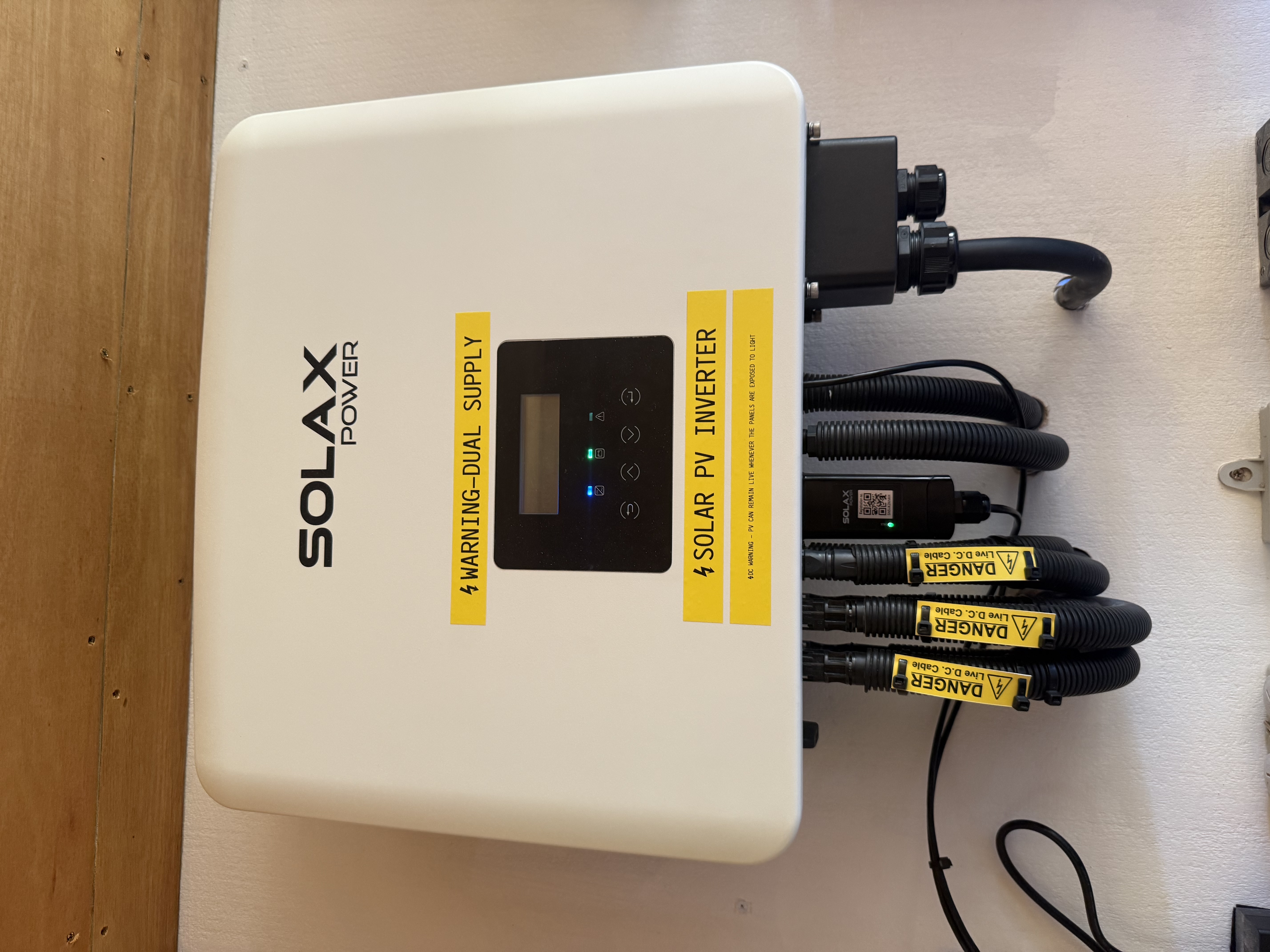 SolaX solar inverter installed for Haywards Heath solar PV system