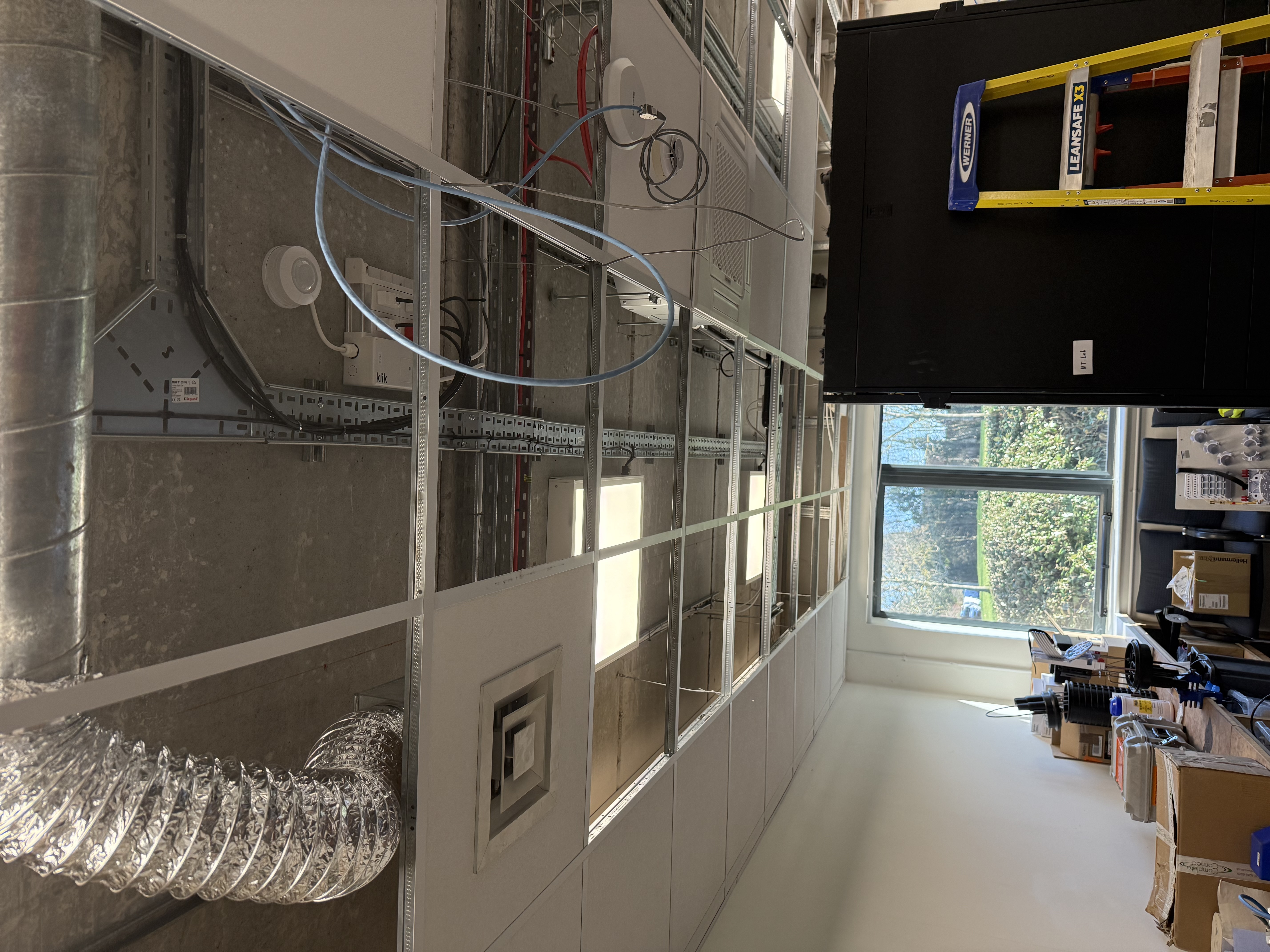 Three-Phase Distribution, Commando Sockets & Lighting — Data Centre