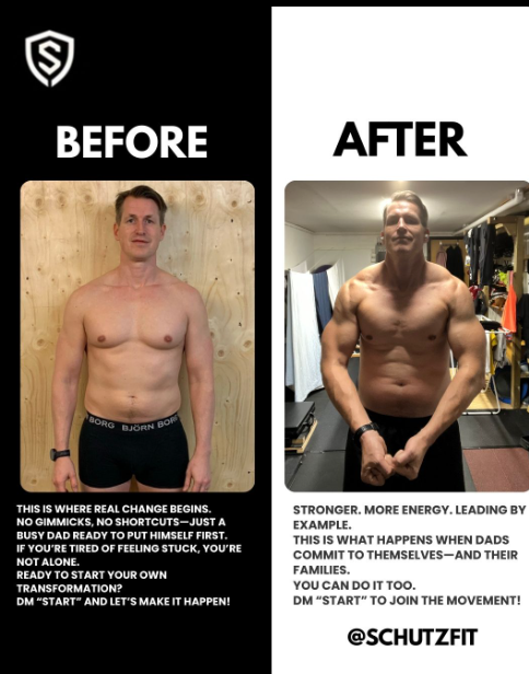 Magnus Schutz Fit transformation