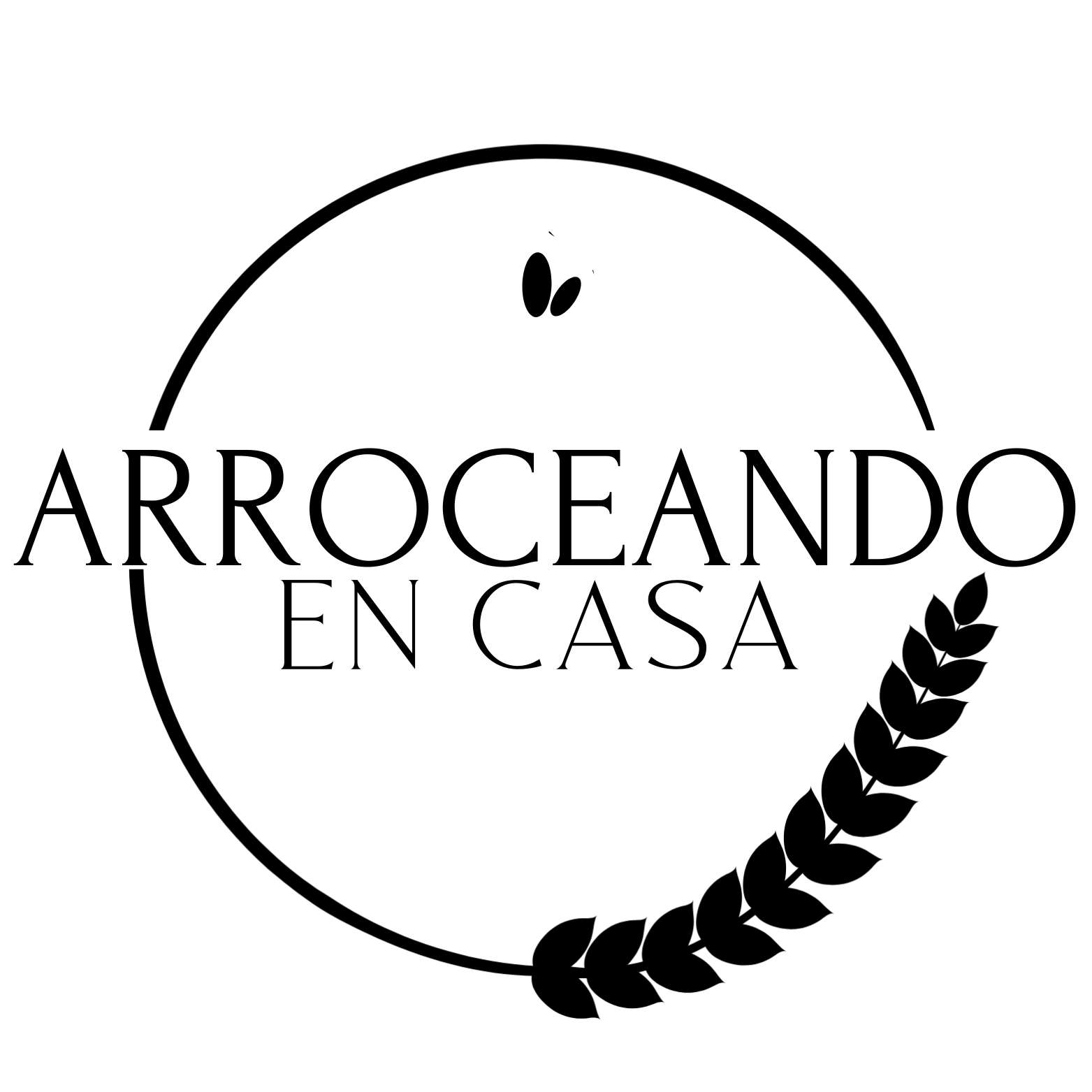Logo Arroceando en Casa