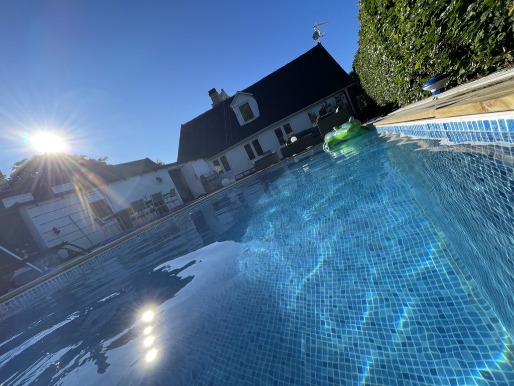 Poolgrävning projekt bild 6