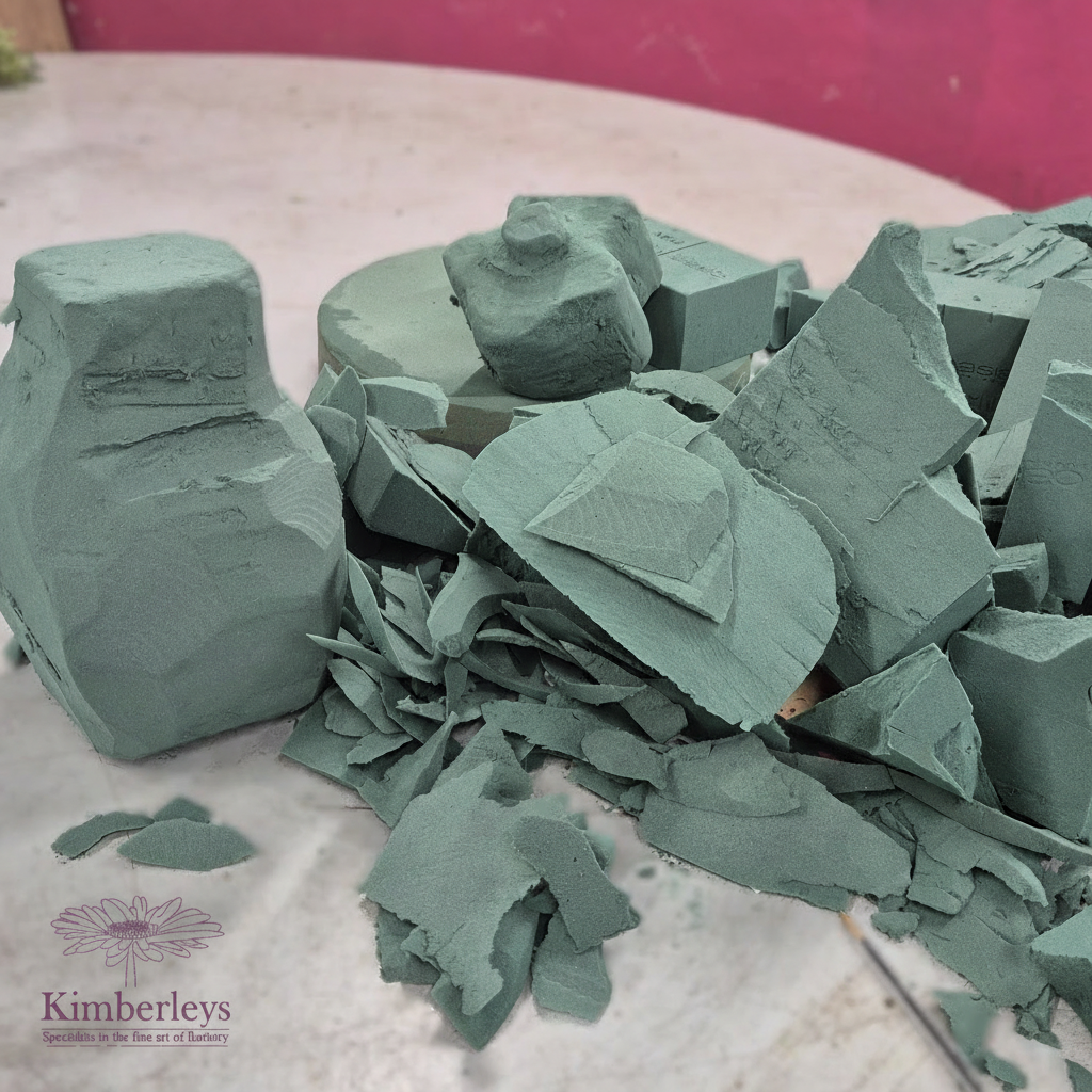 Oasis carving in progress, watermarked