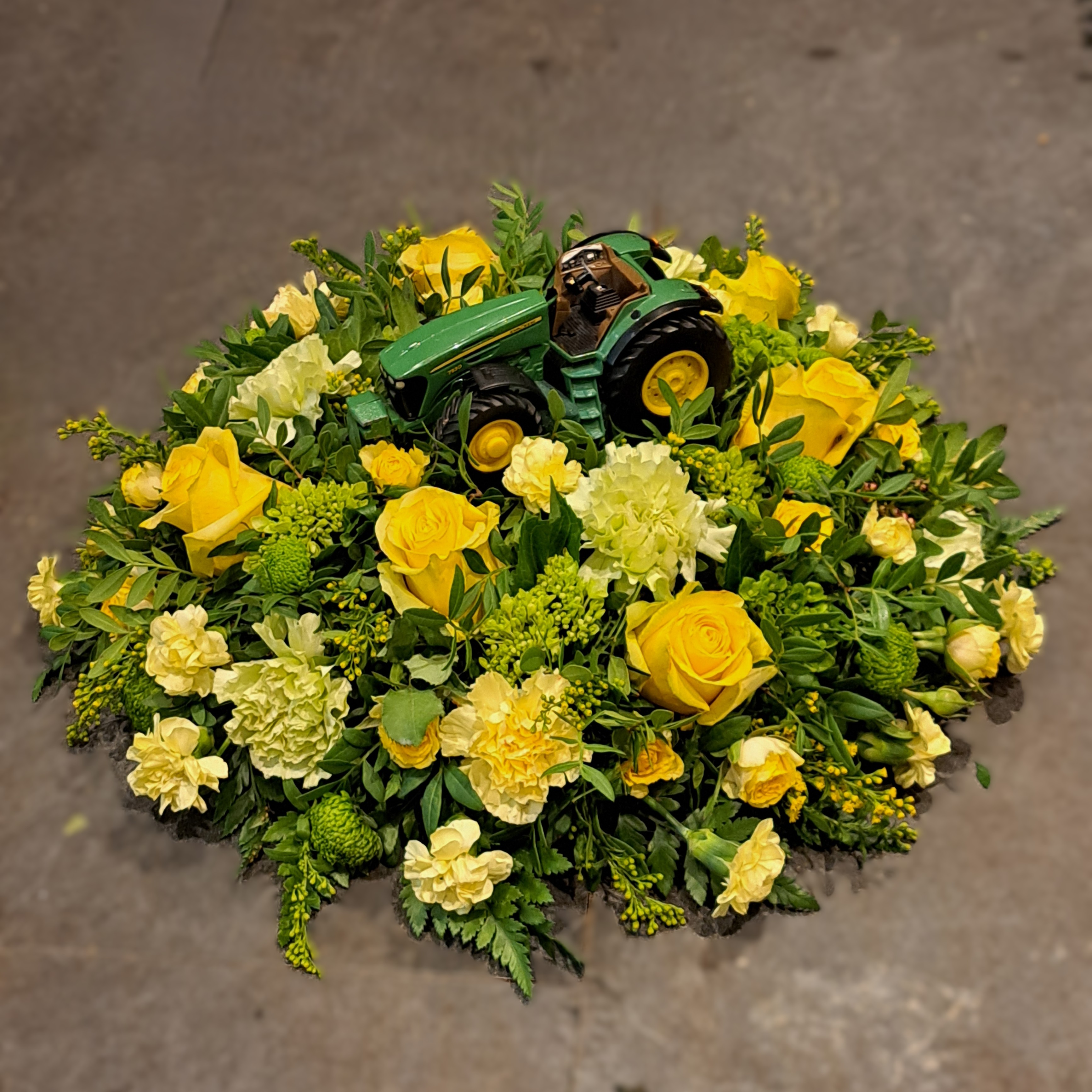 John Deere Tractor Posy