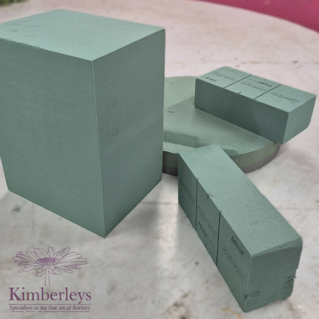 Oasis blocks ready for carving, watermarked