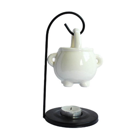 White Cauldron Oil Burner