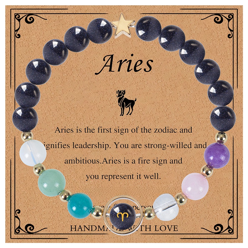 Aries Zodiac Bracelet