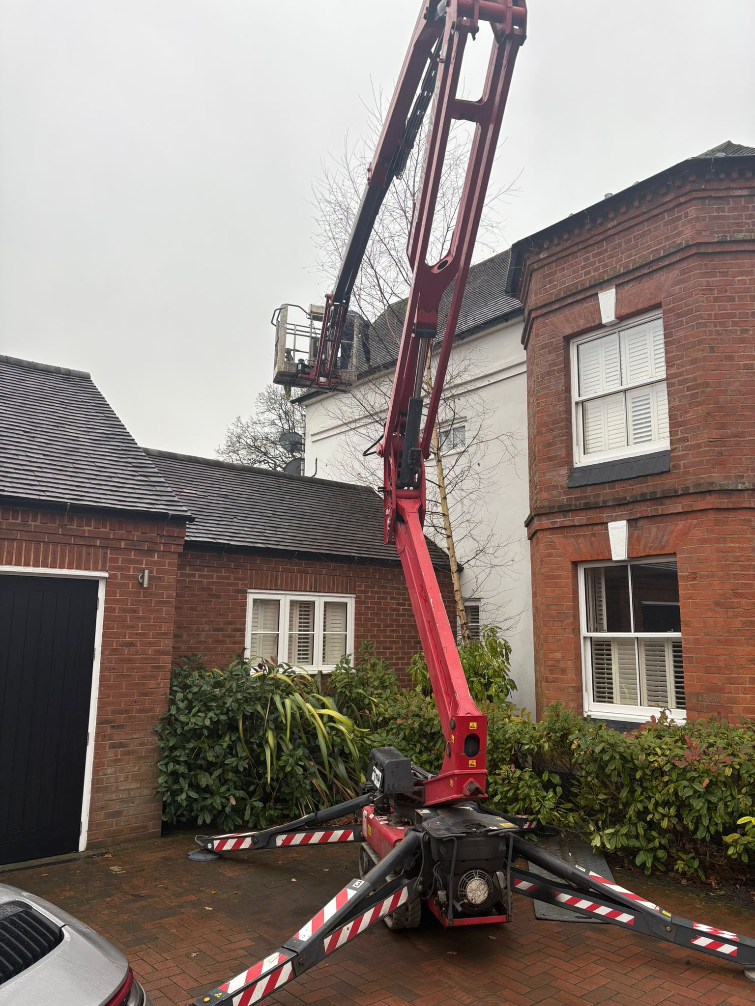 Cherry picker hire Solihull - high-level commercial window cleaning