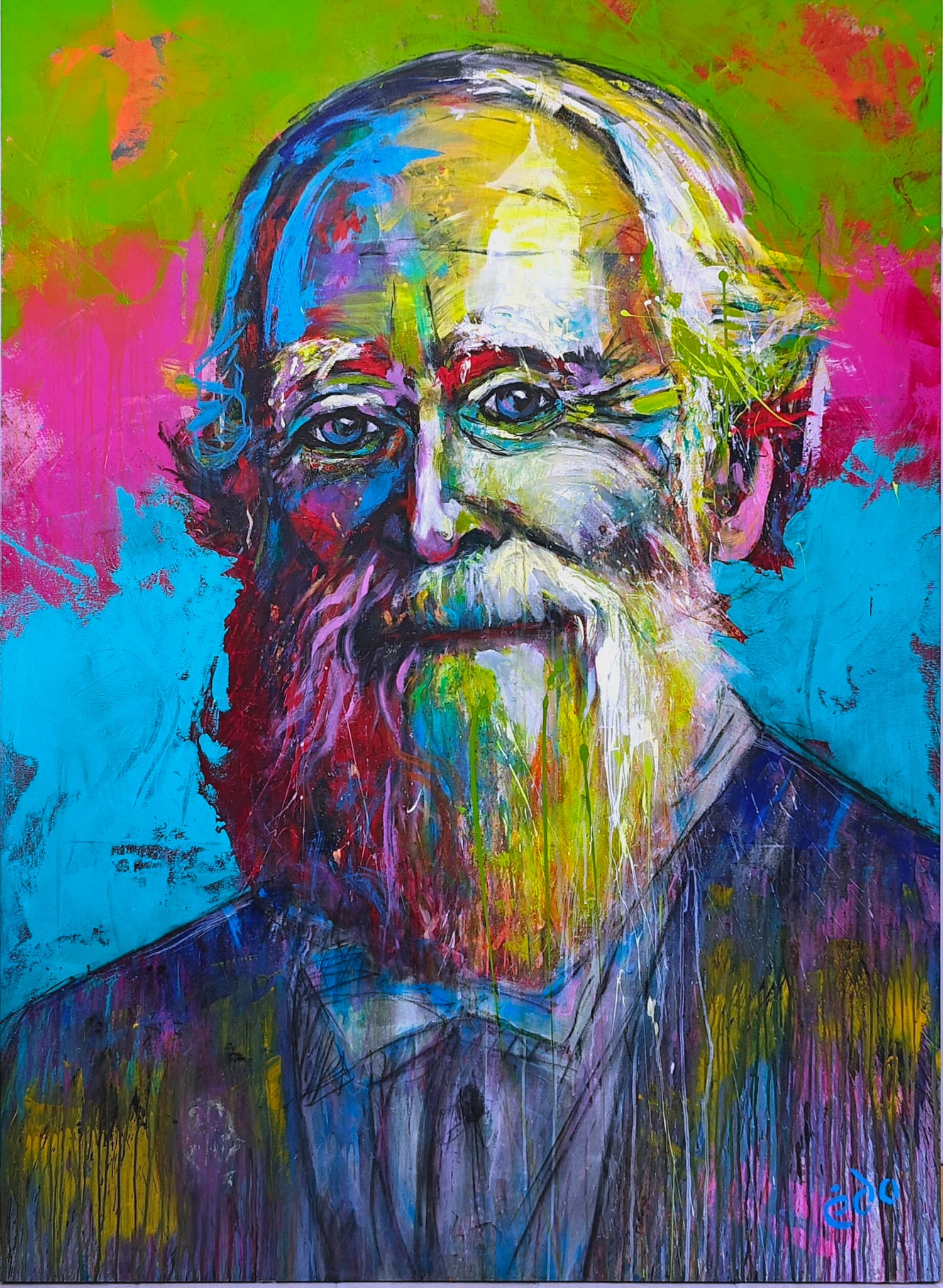 The Spark portrait of YMCA founder Sir George Williams by Edo