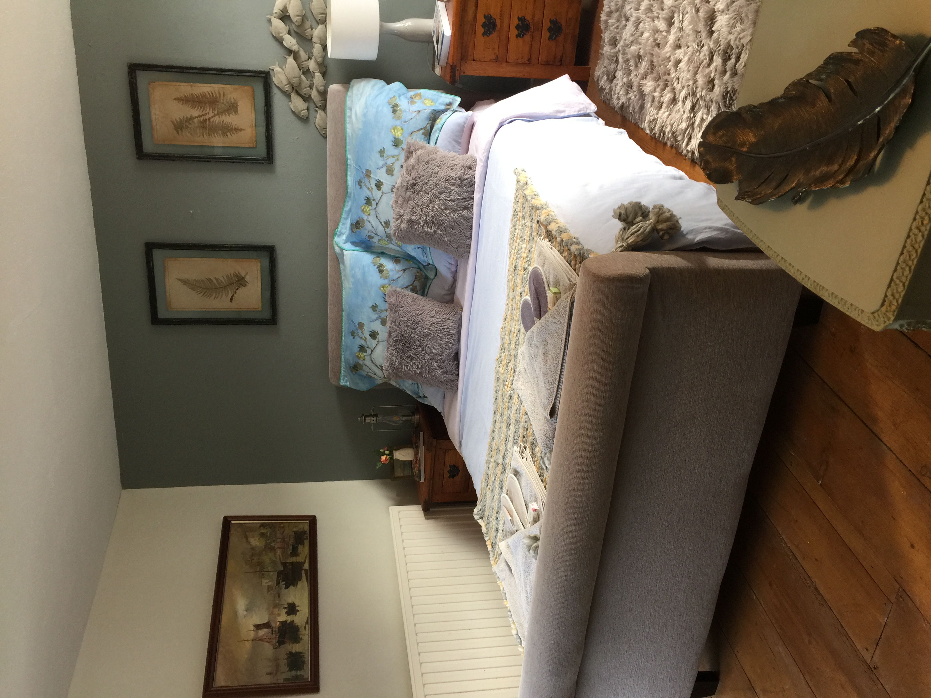 Master bedroom with double bed and period features