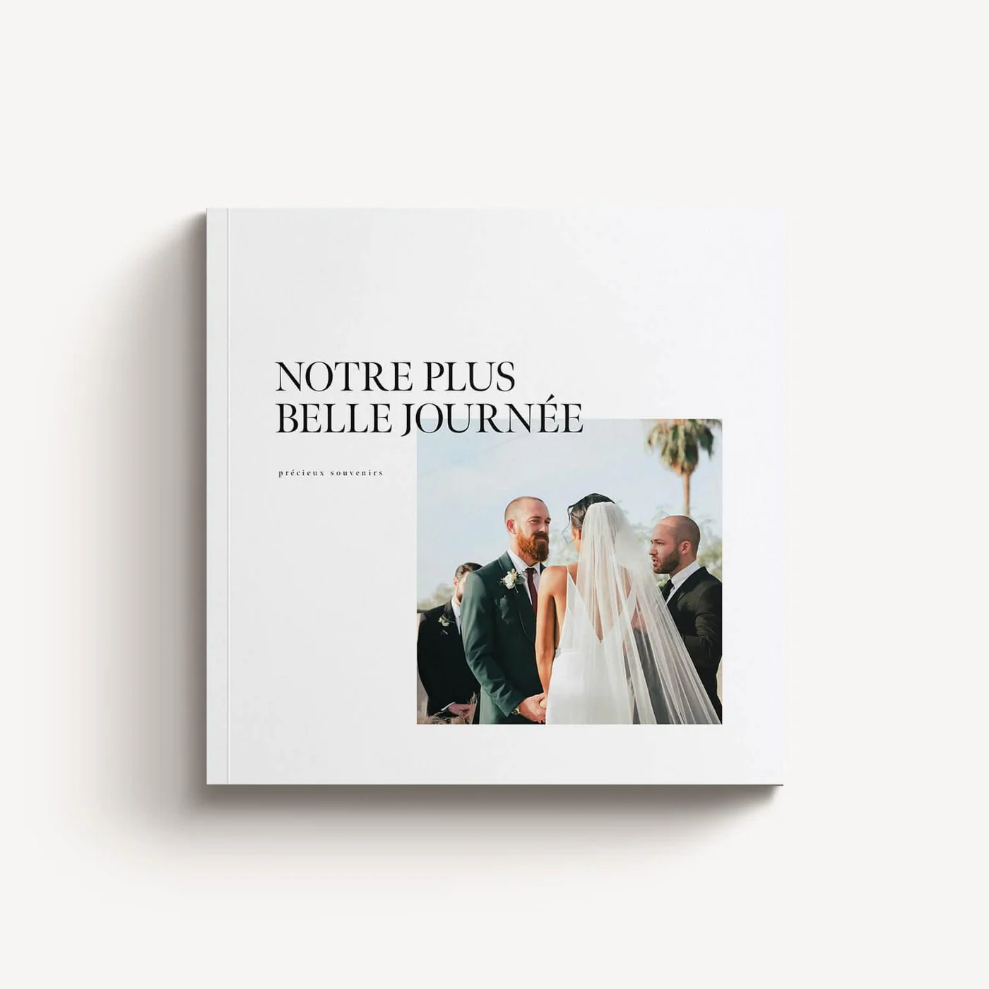 Style Softcover — capa quadrada, casamento Notre Plus Belle Journée