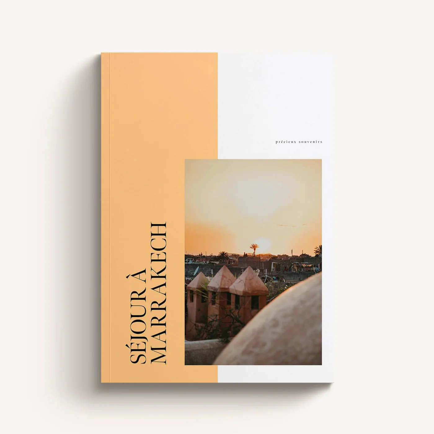 Prestige Softcover — capa retrato bicolor, Séjour à Marrakech