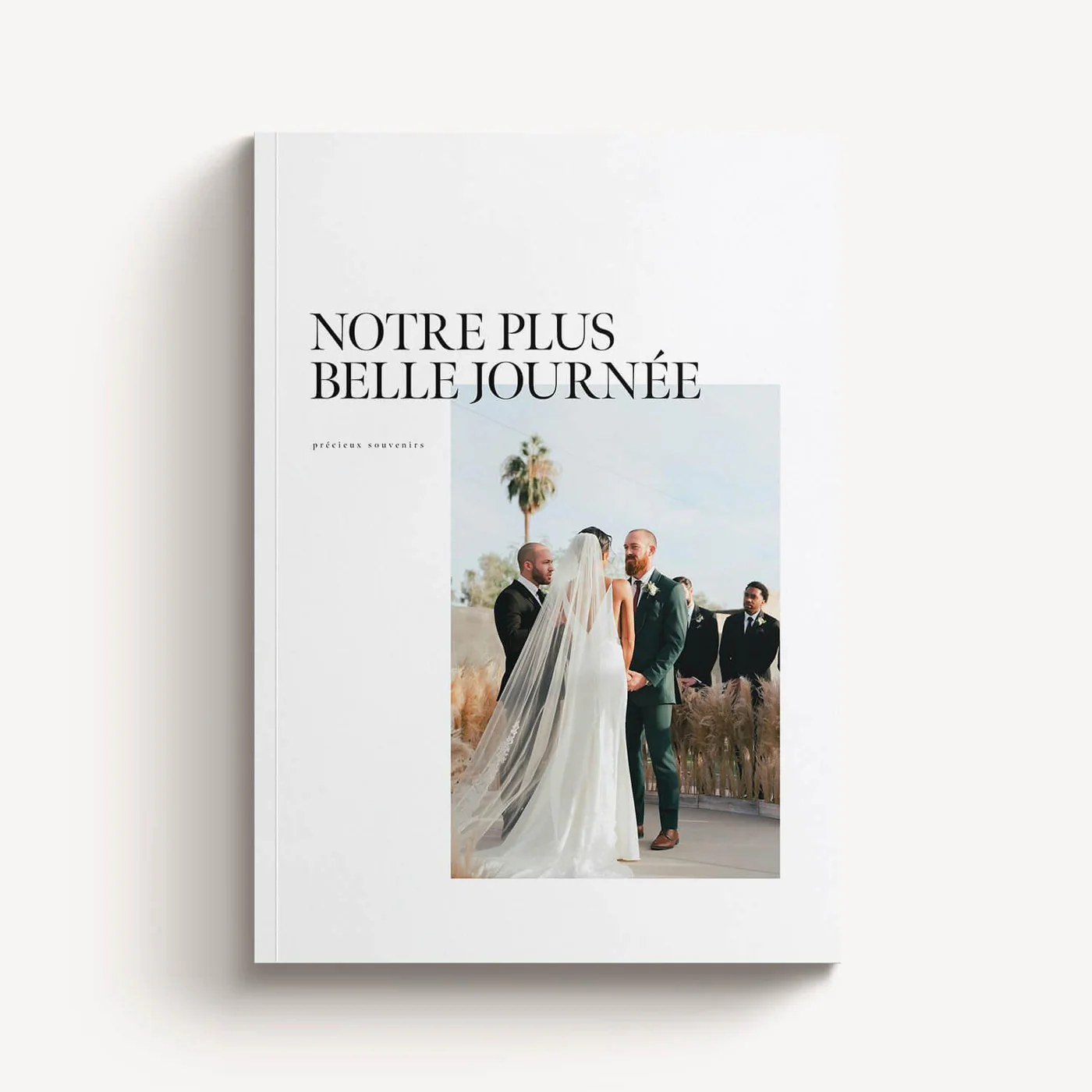 Style Softcover — capa retrato, casamento Notre Plus Belle Journée