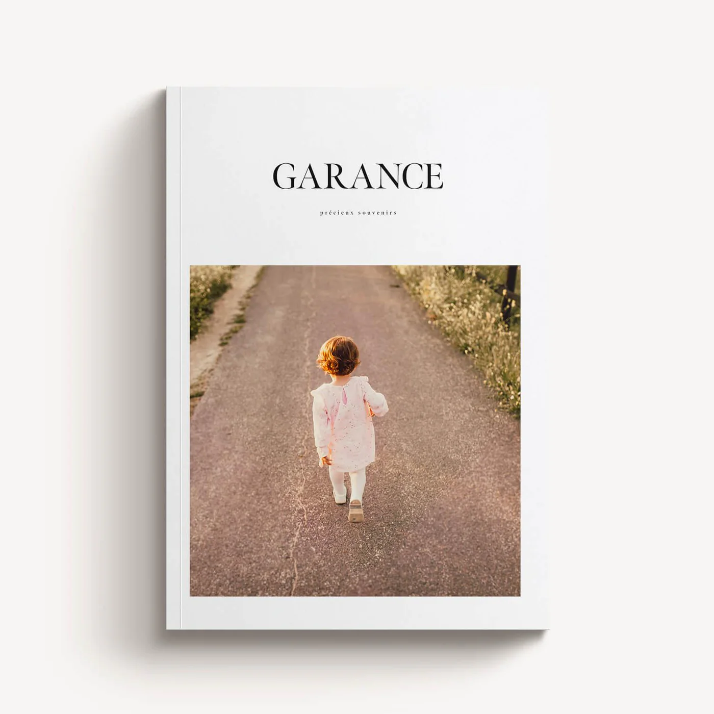 Elegant Softcover — capa retrato design Garance, criança