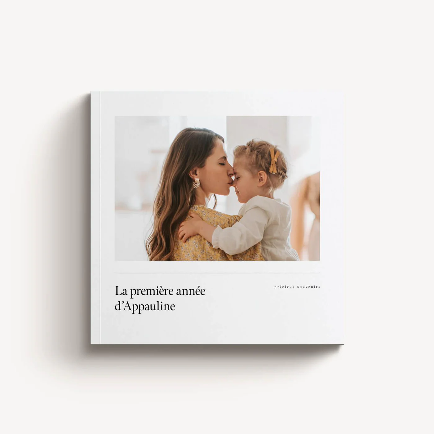 Harmony Softcover — capa quadrada, mãe e bebé
