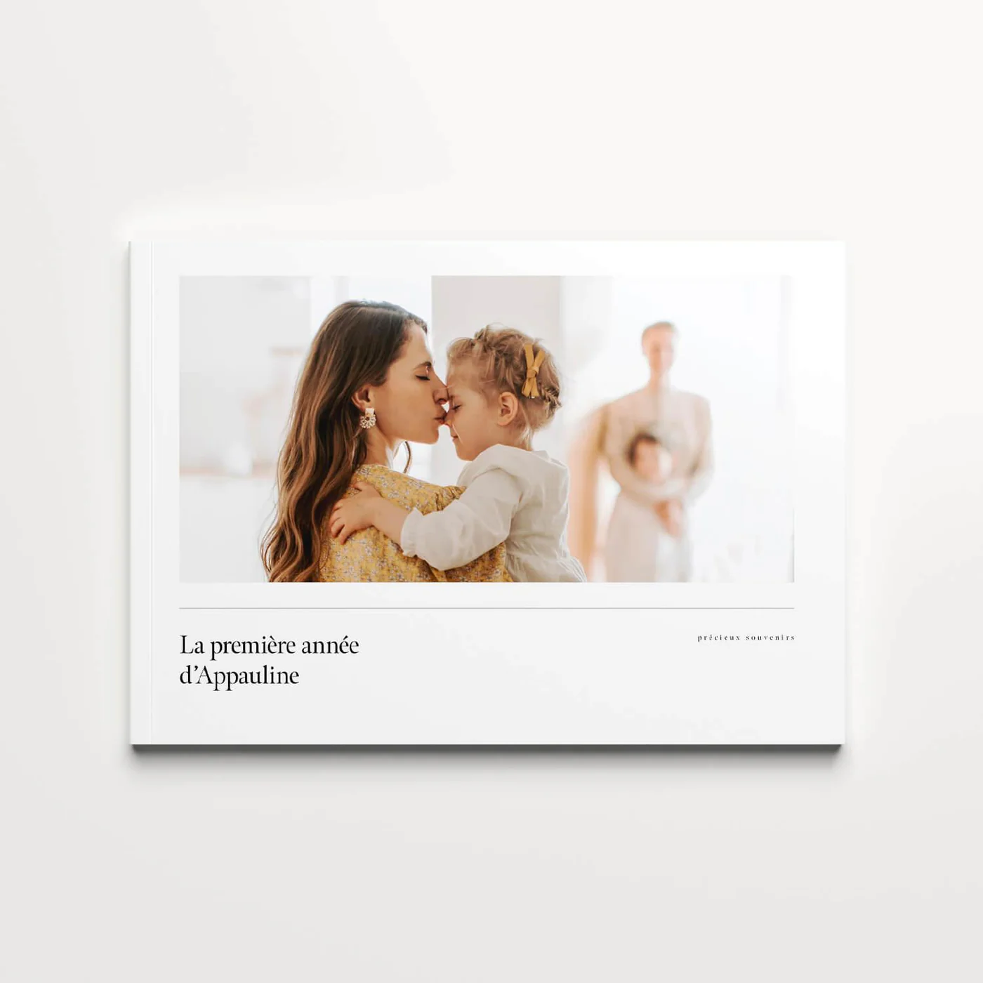 Harmony Softcover — capa paisagem, mãe e bebé
