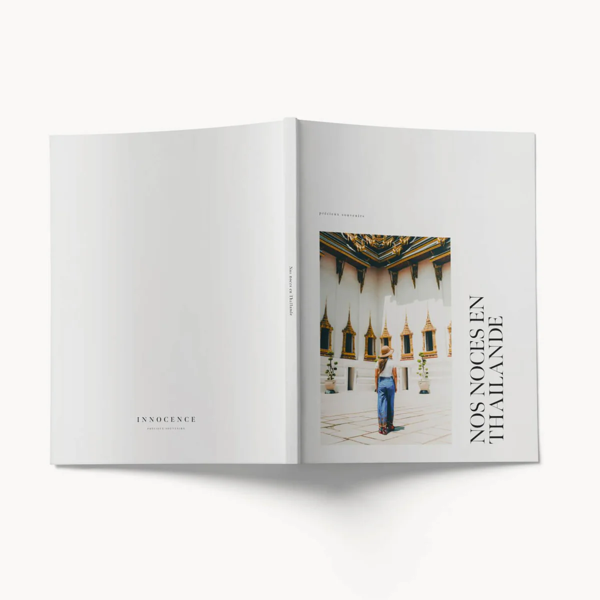 Softcover magazine aberto — casamento