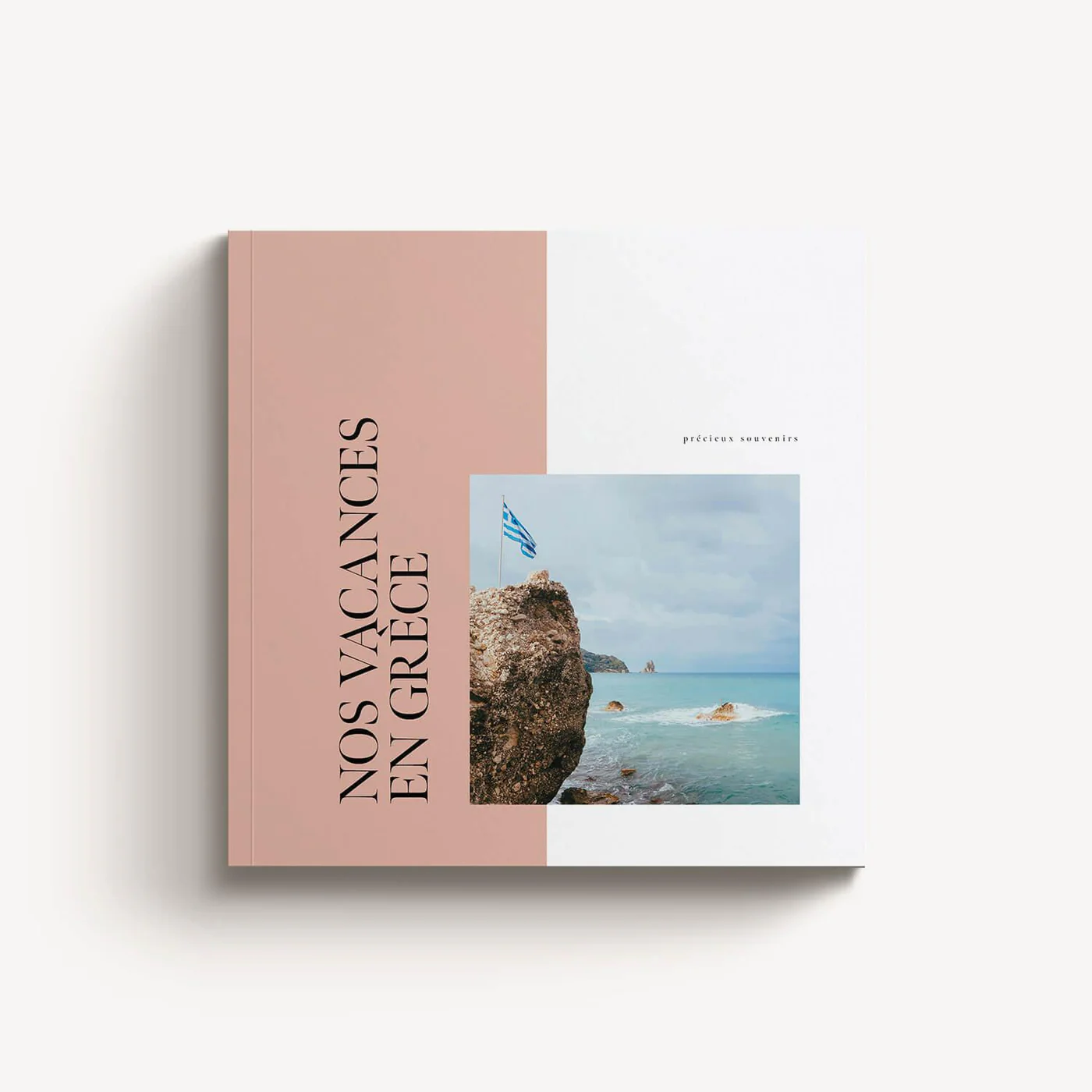 Prestige Softcover — capa quadrada bicolor rosa, Grécia