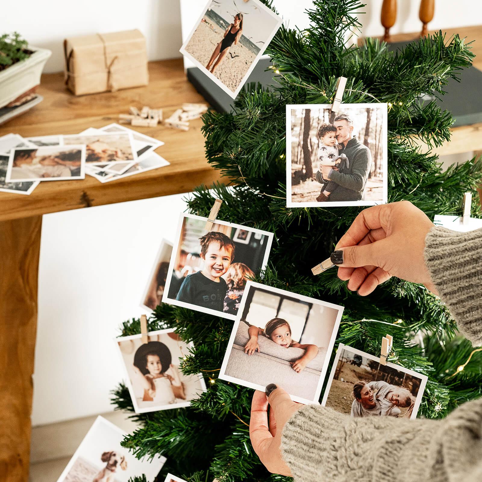 Square Print Set — impressões quadradas espalhadas ao sol
