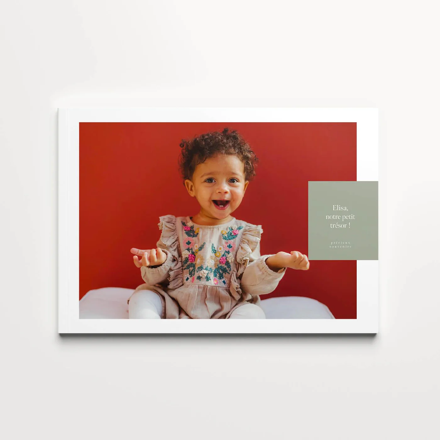 Sublime Softcover — capa paisagem com label, bebé