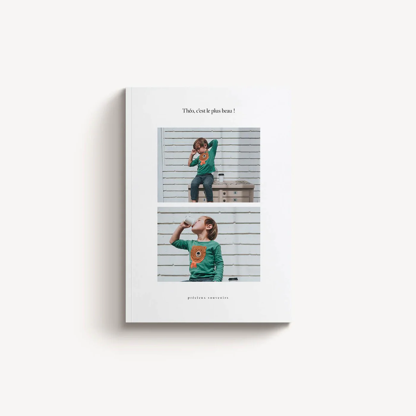 Mini álbum softcover A5 — rapariga
