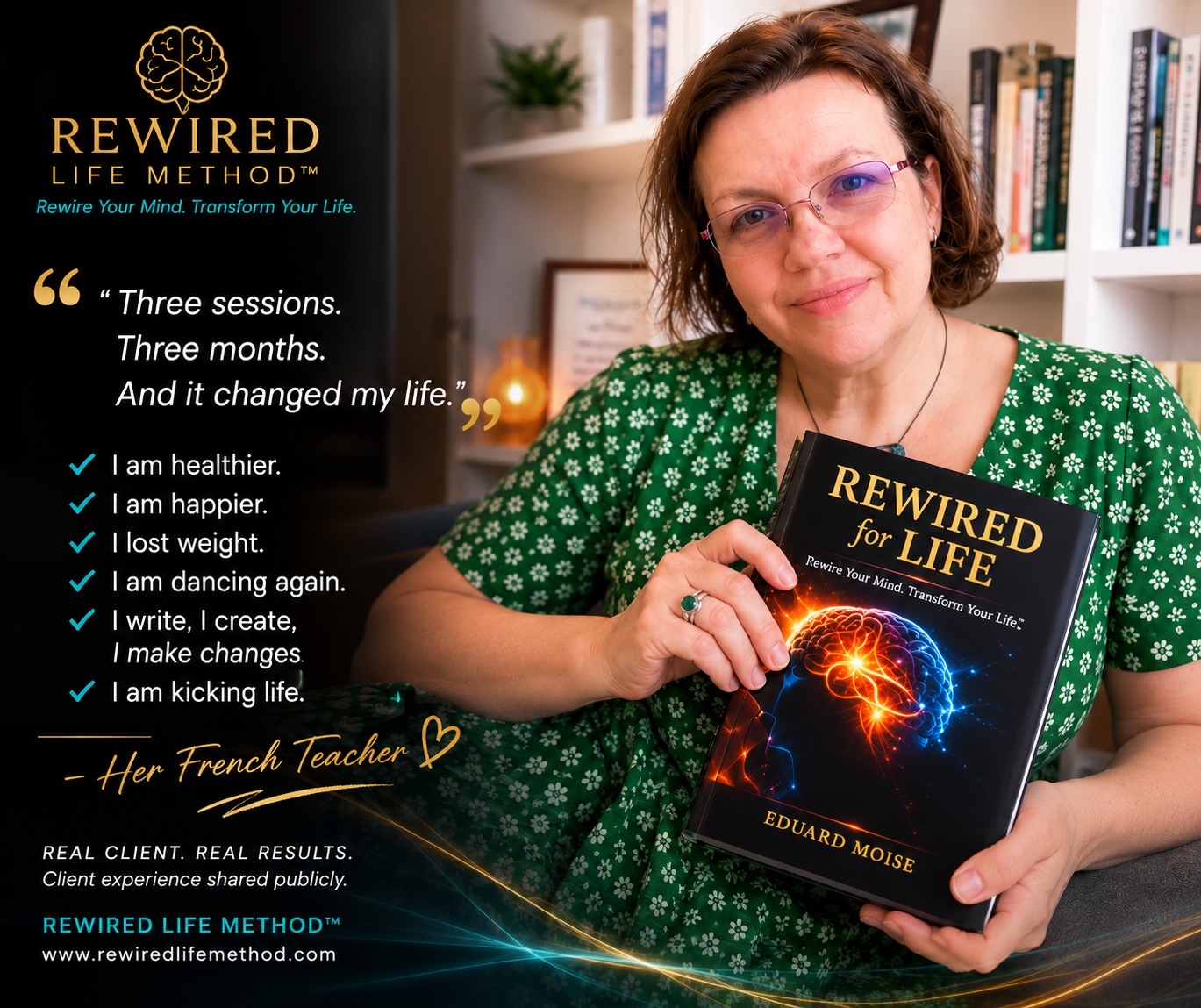 Liliana Dumitru: Three sessions. Three months. And it changed my life.